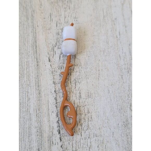 Marshmallow stick s'more doll accessory prop toy figure - Picture 1 of 5
